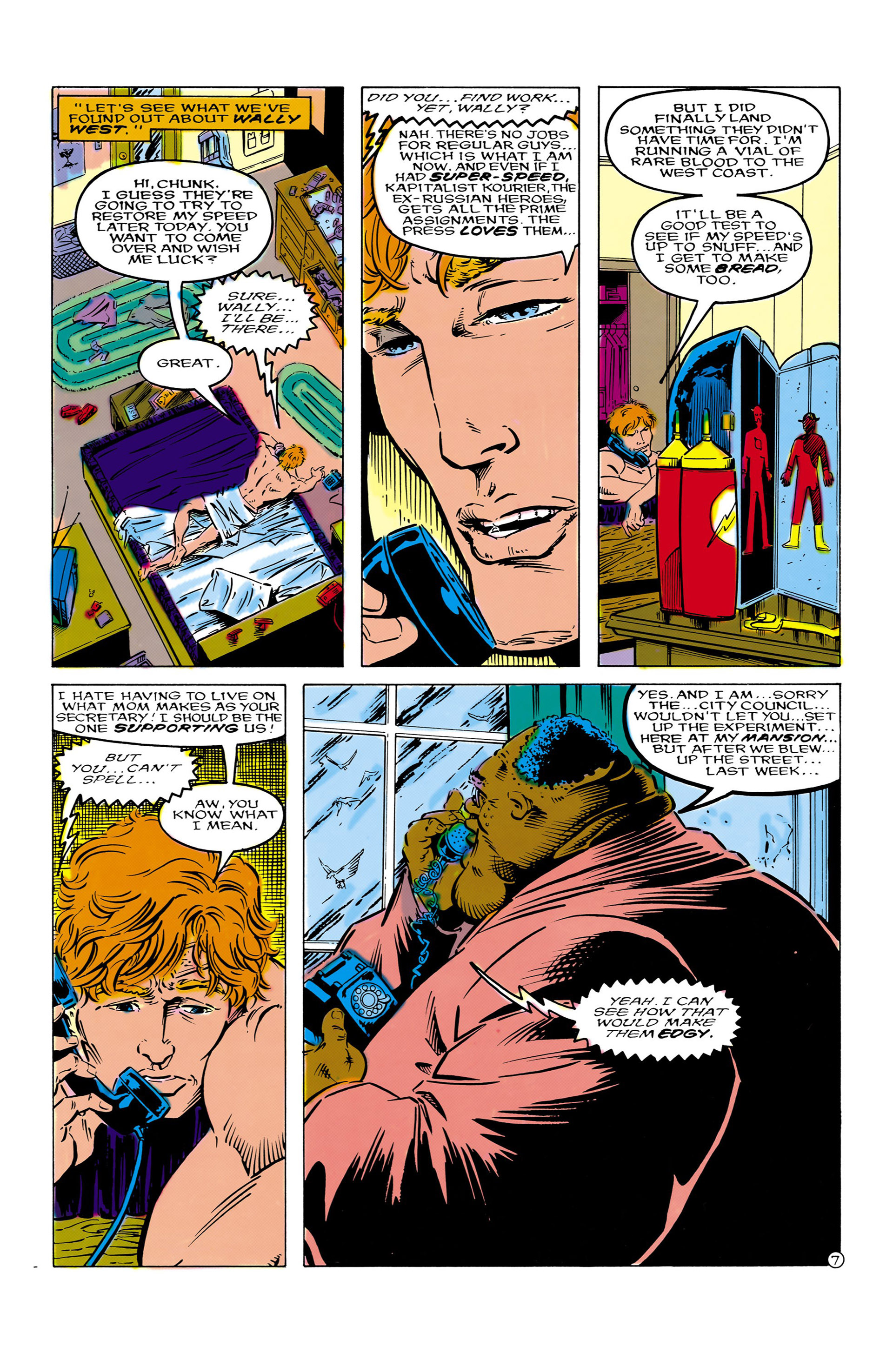 The Flash (1987) issue 24 - Page 8