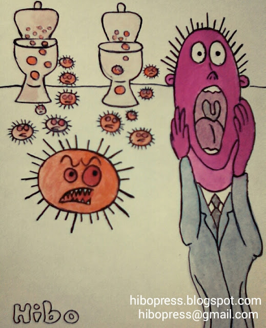 magazine hibopress فوبيا المراحيض/Phobia toilets