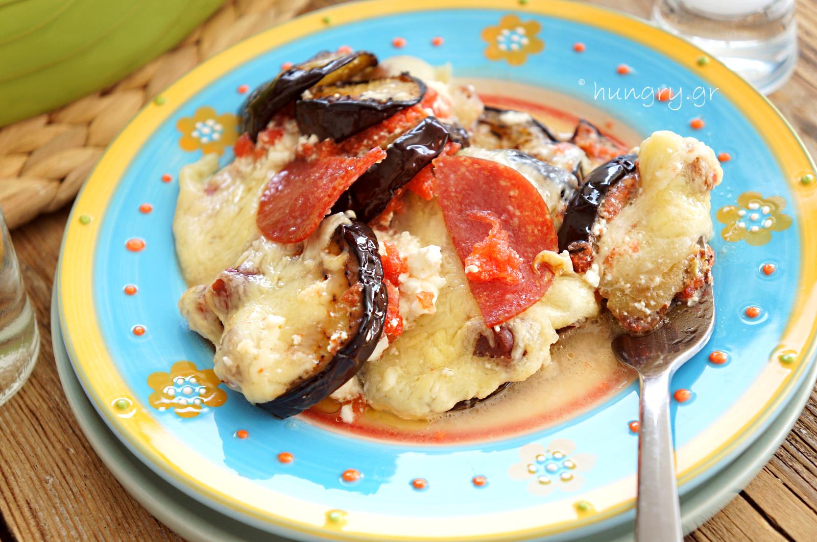 Kitchen Stories Baked Eggplant with Tomatoes & Feta