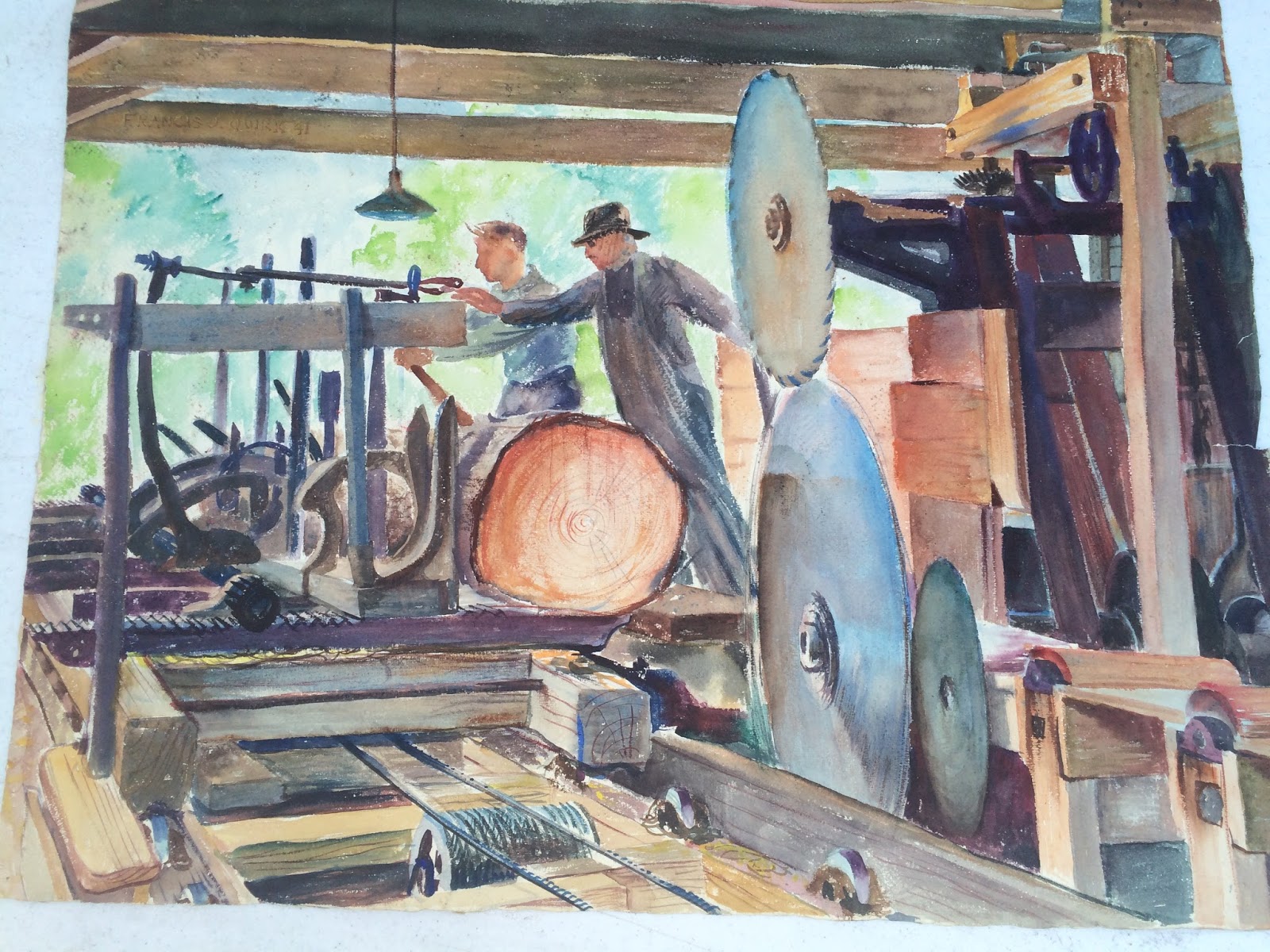 Francis Quirk Master Painter Blog Francis Quirk and Maine's Lumber
