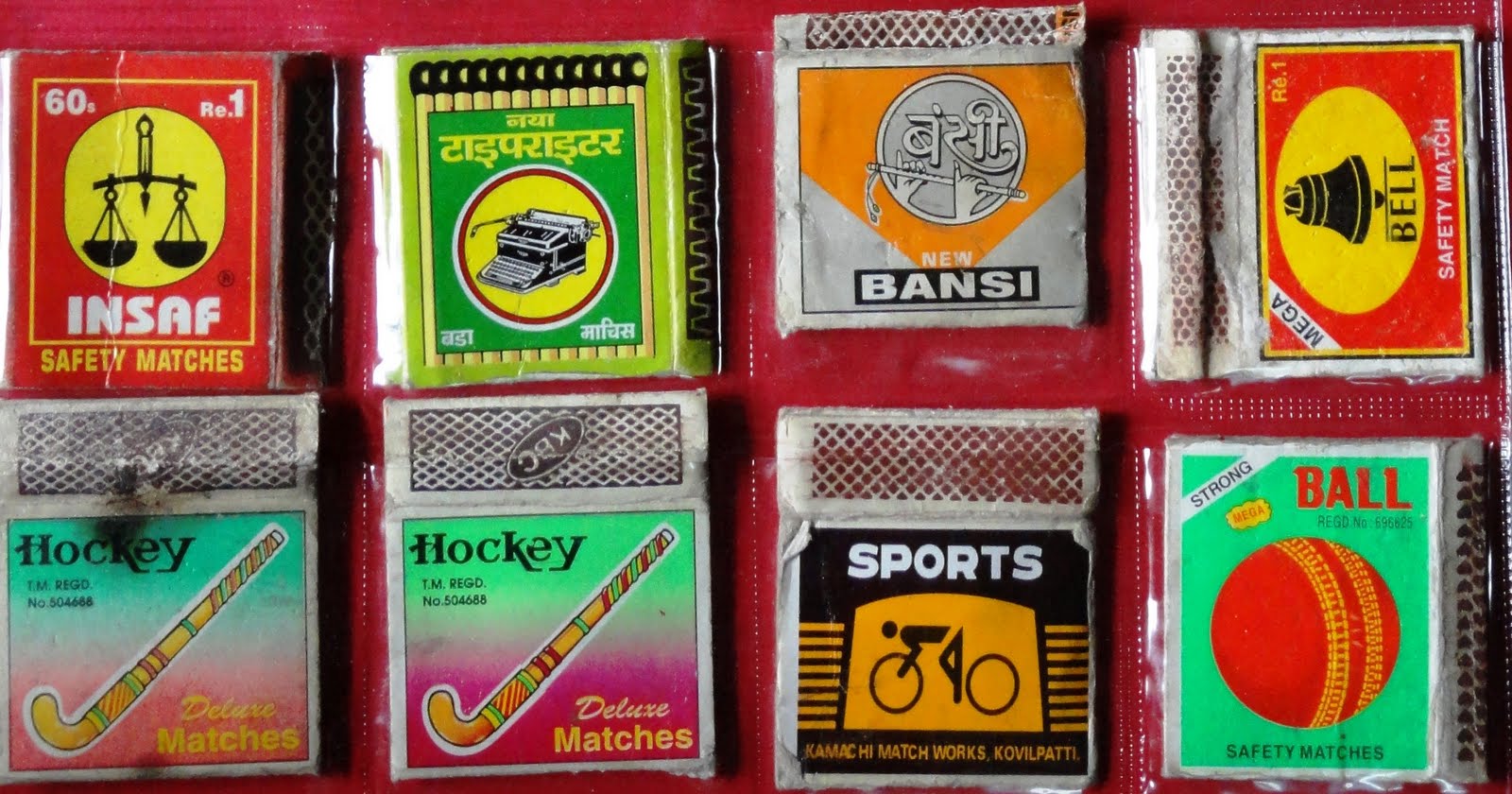 The Phillumenist Collects Matchbox or Matchbooks. Indian Matchboxes