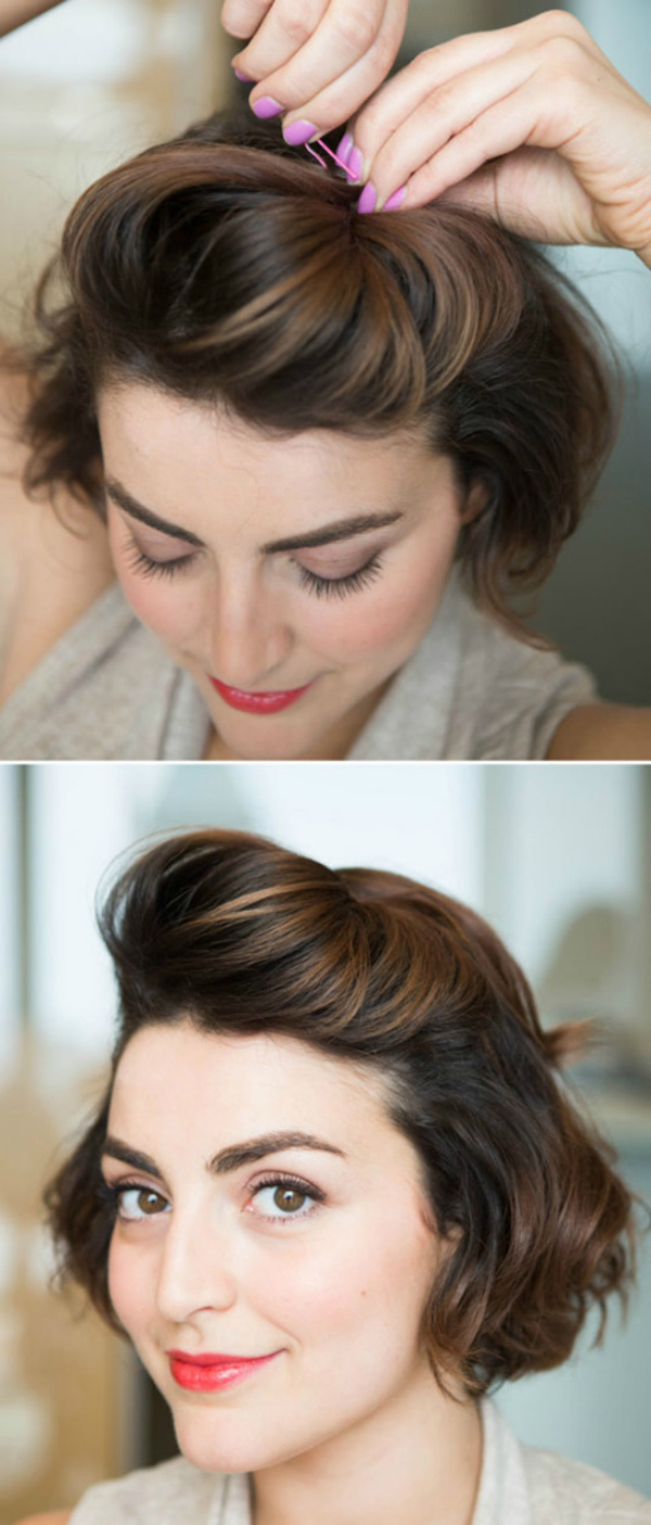 Easy Hairstyle Tutorials For Short Hair Trends4everyone