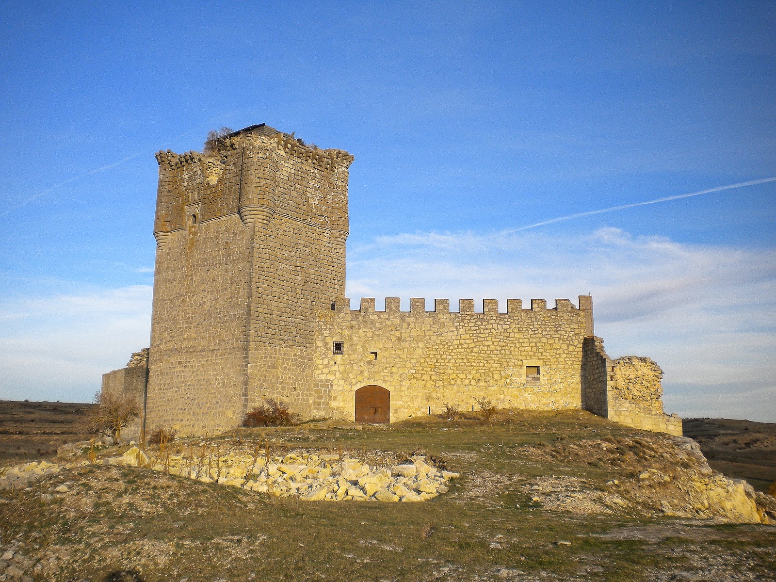 CASTILLO DE GALVE DE SORBE. GUADALAJARA. ESPAÑA EN COLOR