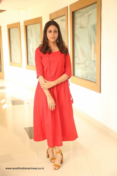 Lavanya Tripathi at Radha movie Success Meet