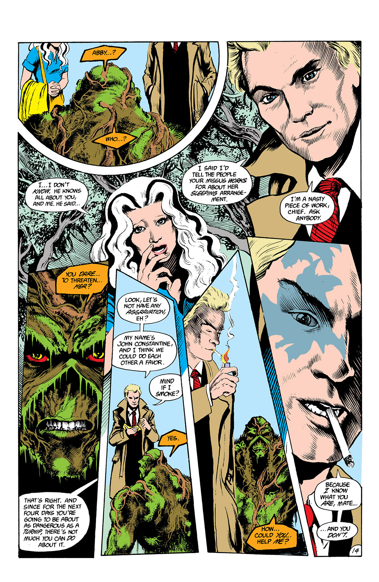 Swamp Thing (1982) Issue #37 #45 - English 15