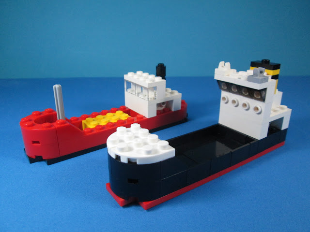 MOD Set LEGO 616 cargo ship - nova versão