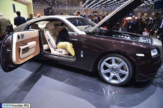 Rolls-Royce Wraith на автосалоне в Женеве 2013