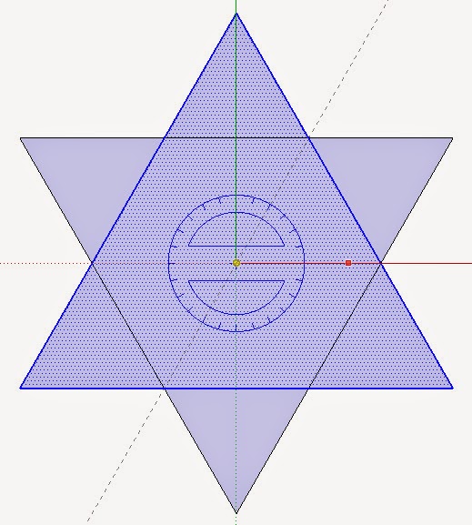 3DGeometrie: Optische Täuschung: Kanizsa Dreieck