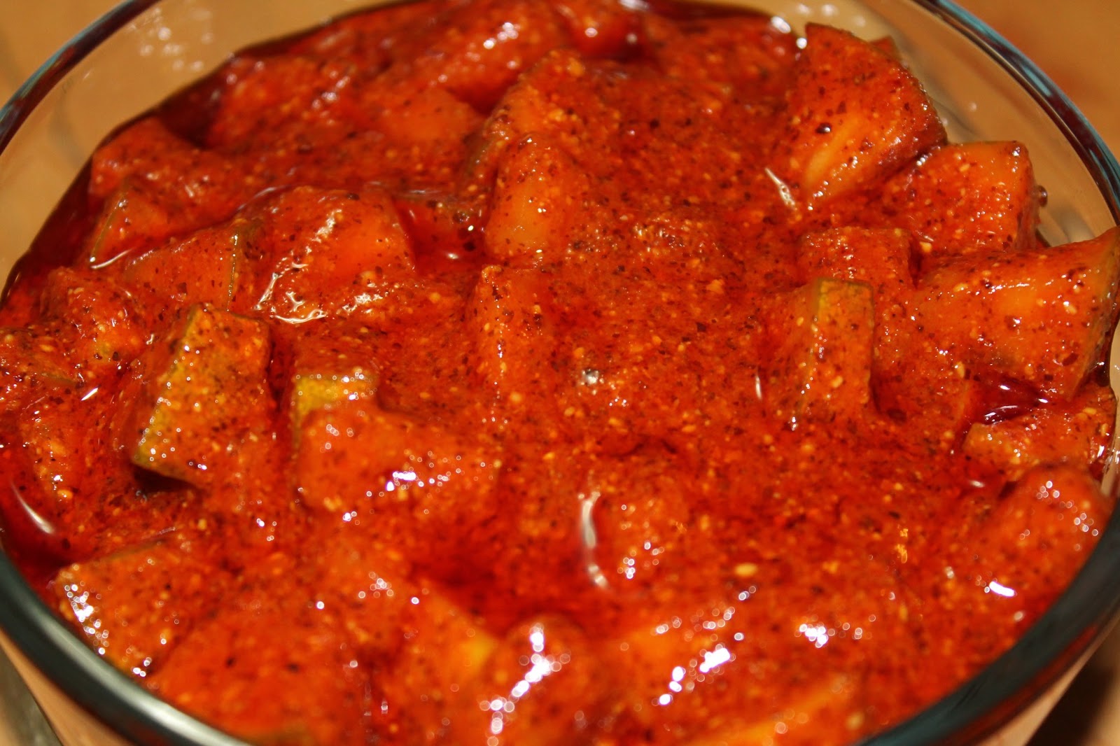 Swetha's Indian Vegetarian Cuisine CUCUMBER PICKLE