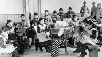 Children in residential school