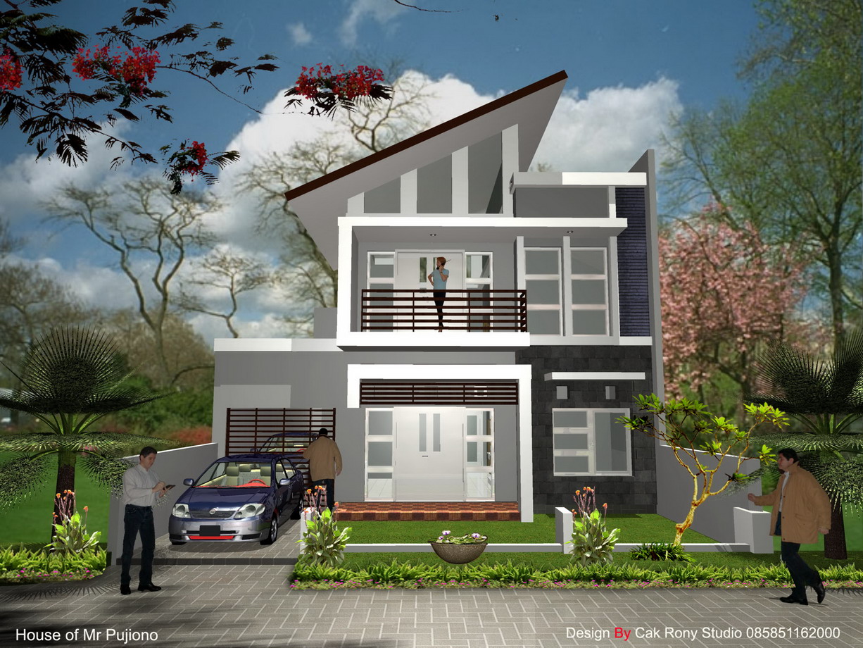 Contoh gambar  atap  rumah minimalis  Modern Terbaru dan Mewah Gambar  Rumah dan property Idaman 