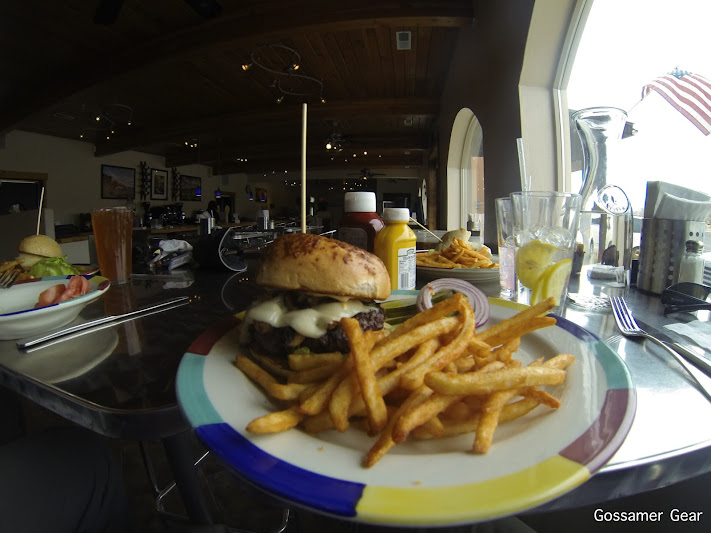 Burger in Escalante, Utah