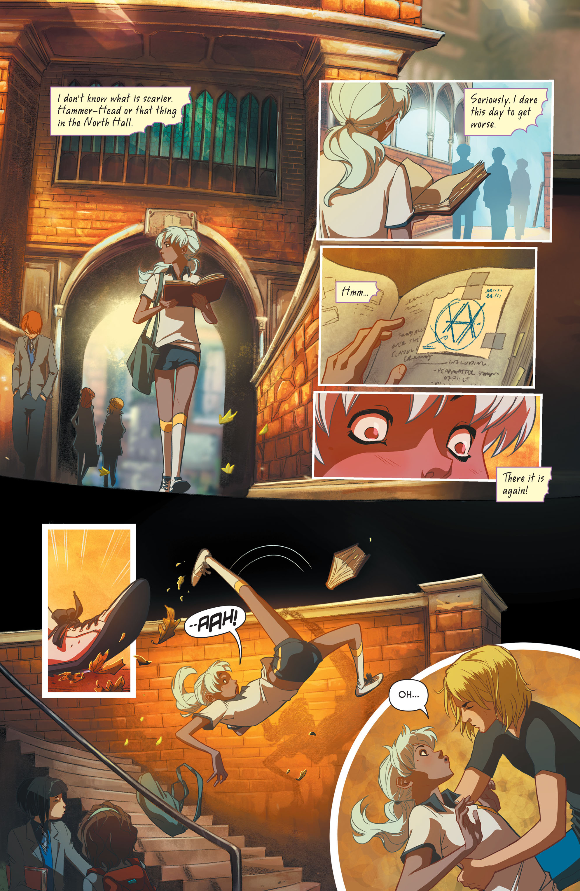 Read online Gotham Academy comic -  Issue #4 - 5