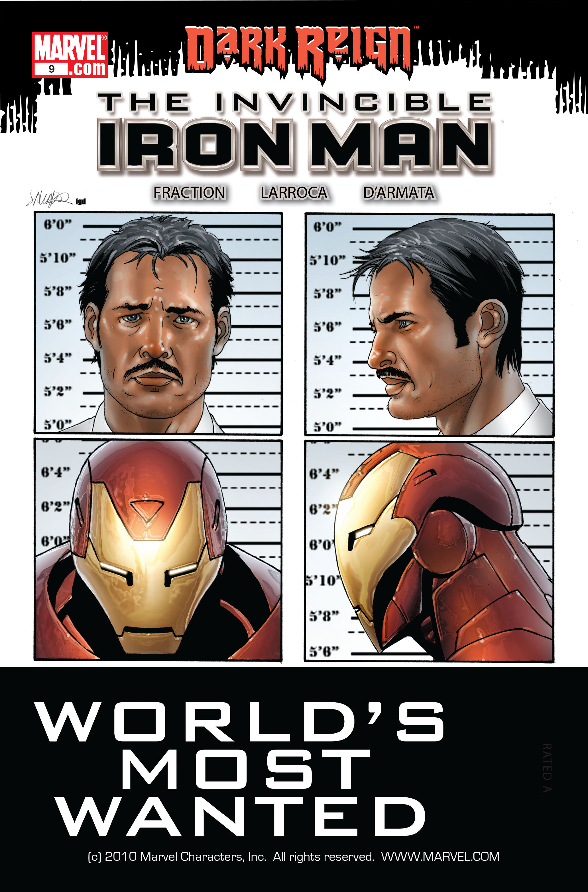 Read online Invincible Iron Man (2008) comic - Issue #9 - 1