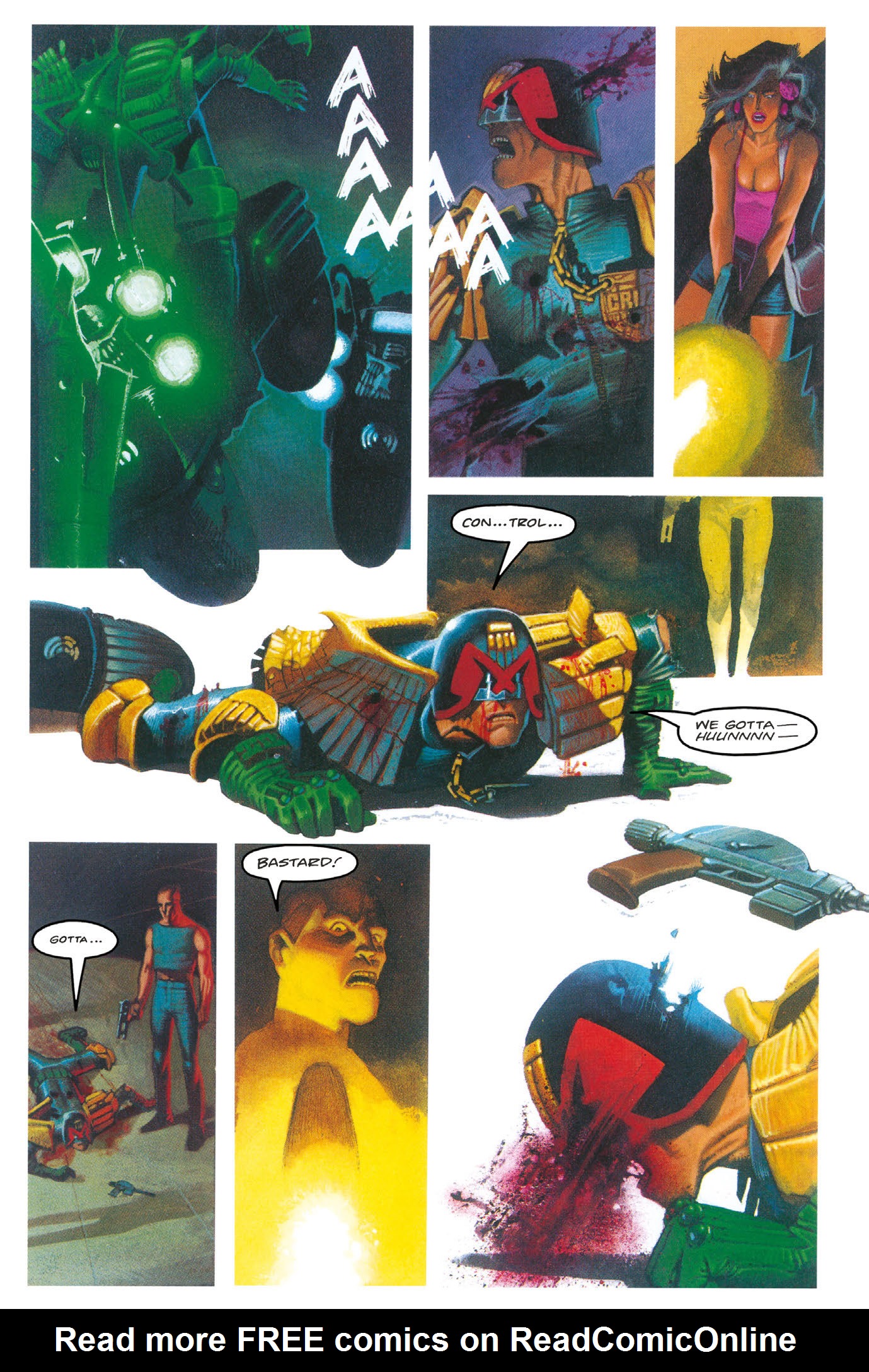 Read online Essential Judge Dredd: America comic -  Issue # TPB (Part 1) - 70