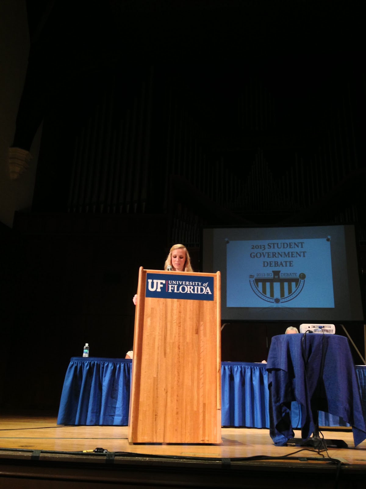 Christina Bonarrigo: 2013 UF Student Government Debate
