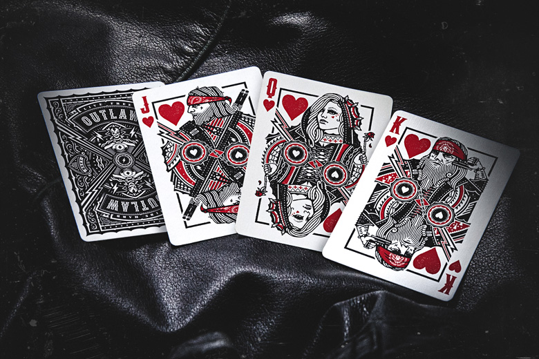 Kickstarter Outlaw Playing Cards by Kings & Crooks Launches on Kickstarter