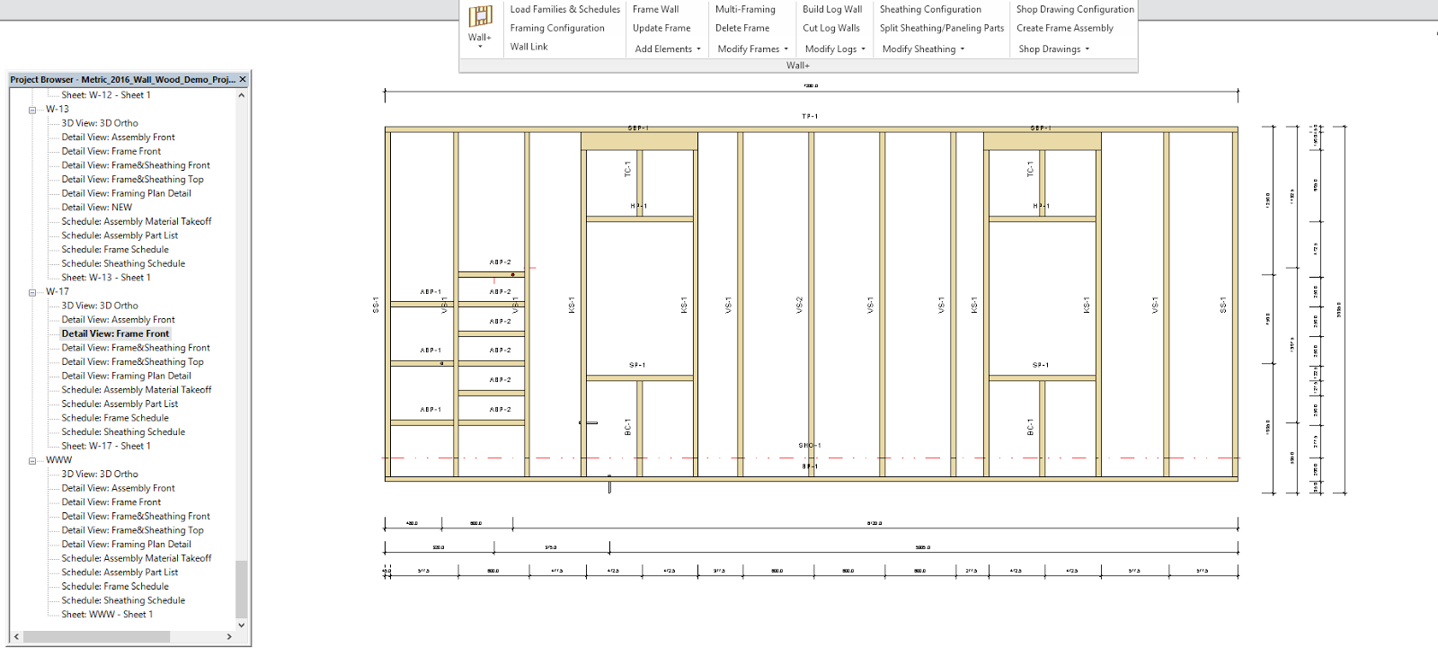 Revit AddOns New Smart Dimensions Technology in Wood/Metal Framing