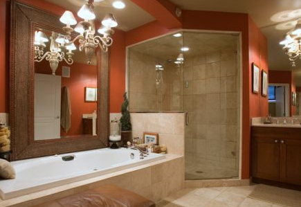 Casas Americanas: Baños