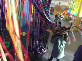 PROYECTOS DE INFANTIL: INSTALACIONES-ARTE COMUNITARIO: narrando el juego