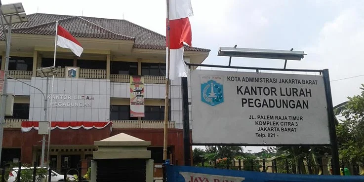 Kantor Kelurahan Pegadungan, Jaktim.