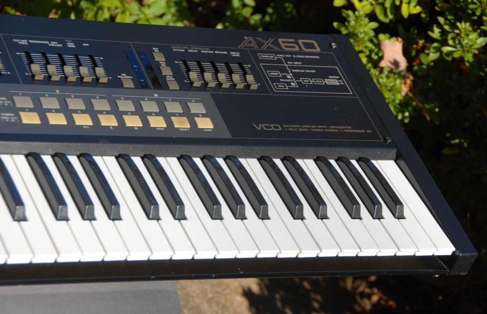 MATRIXSYNTH AKAI AX60 Vintage Analog Synthesizer