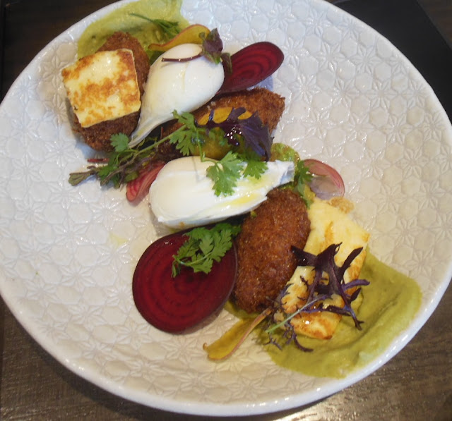 CH James, Fairfield, corn and haloumi fritters CH James, Fairfield, corn and haloumi fritters