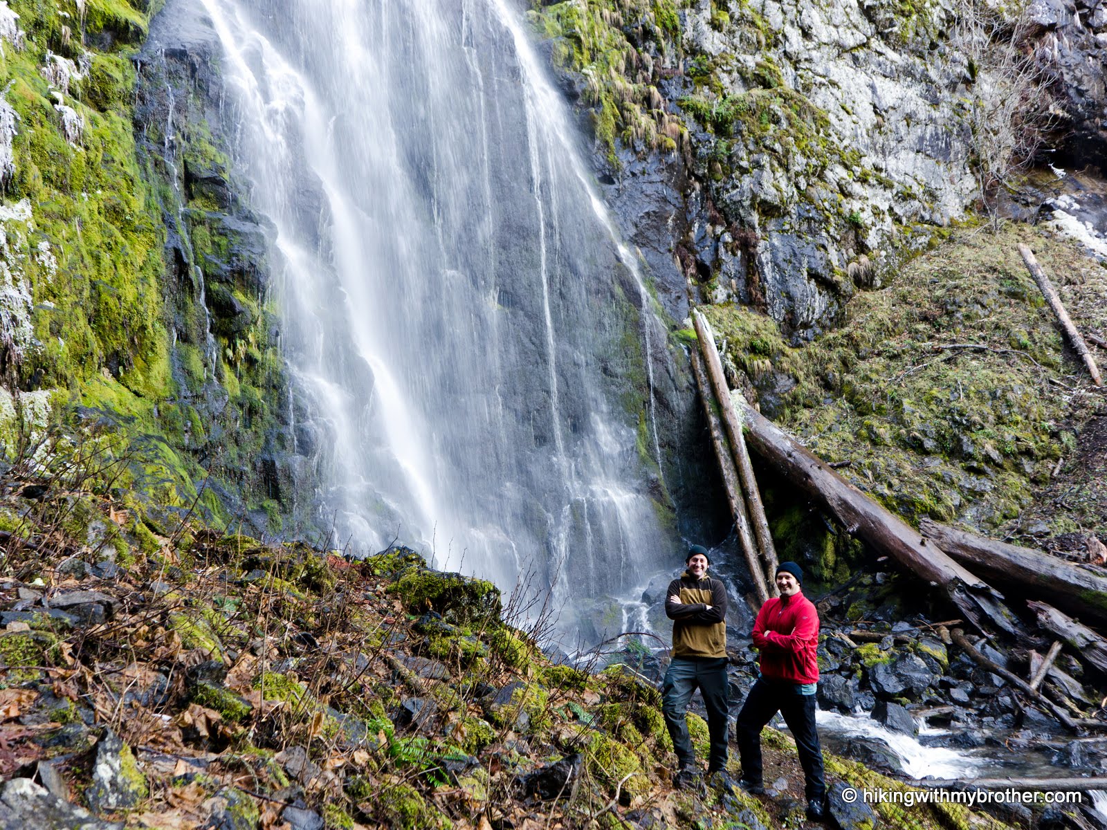 Skookum Falls via Skookum Flats Trail 1194 Hiking with my Brother