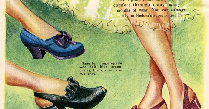 **FREE ViNTaGE DiGiTaL STaMPS**: Free Vintage Printable - Retro Shoe Ad