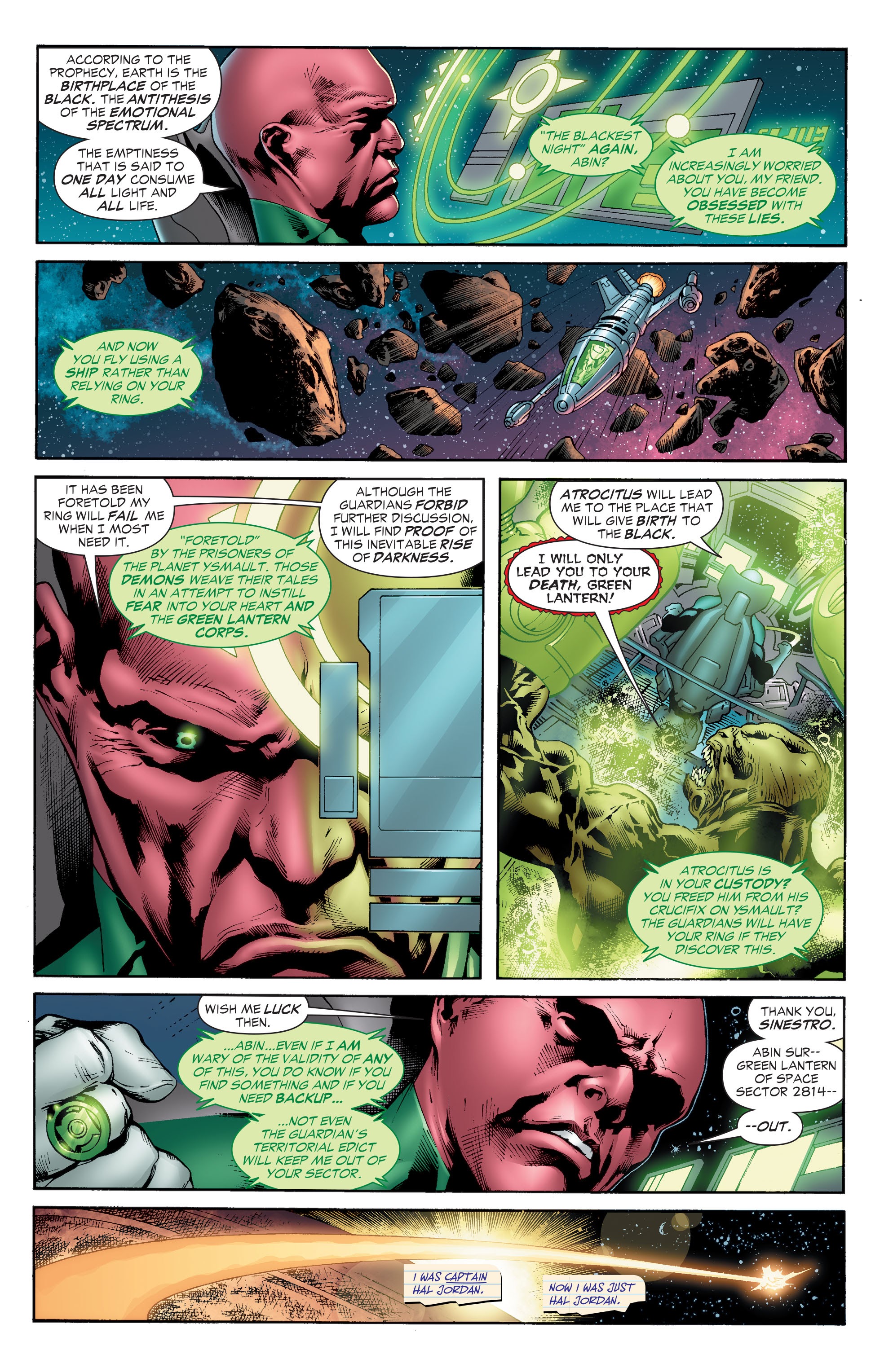 Read online Green Lantern by Geoff Johns comic -  Issue # TPB 4 (Part 1) - 97
