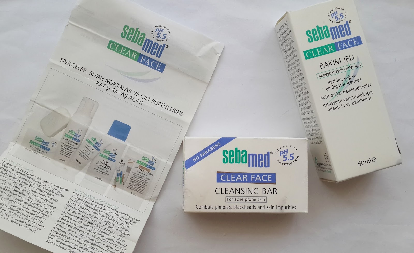 Libra Makeup Sebamed Clear Face Akne Sabunu ve Bakım Jeli