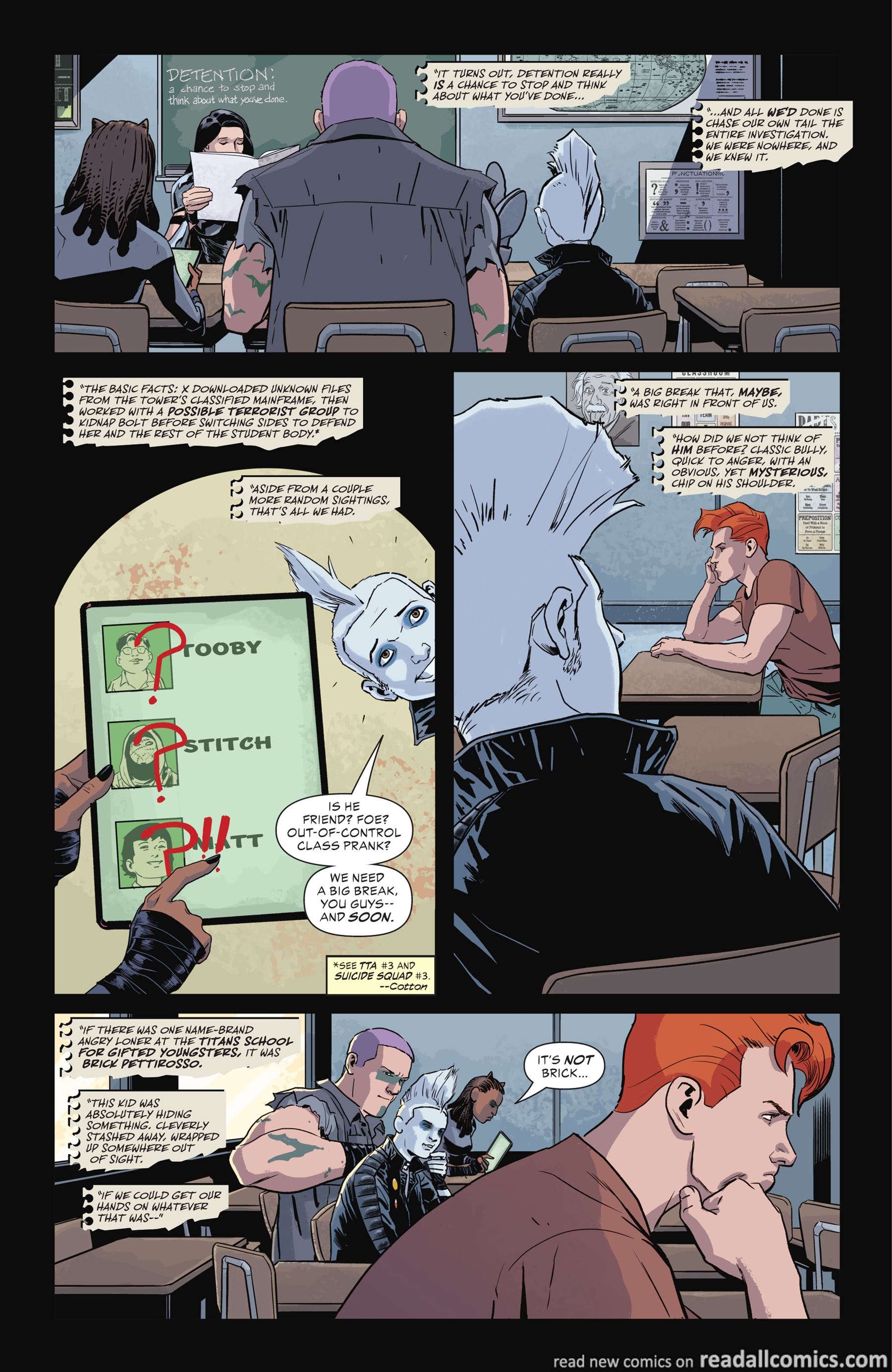 Teen Titans Academy #1 chapter 4 page 11