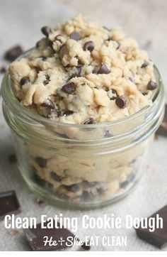 Clean Eating Cookie Dough