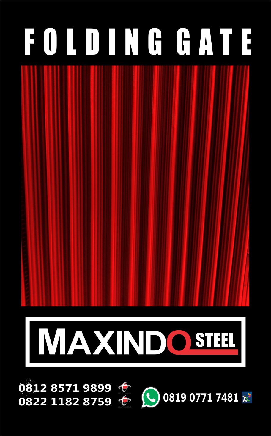 DAFTAR HARGA ROLLING DOOR DAN FOLDING GATE FOLDING GATE JAKARTA BARAT