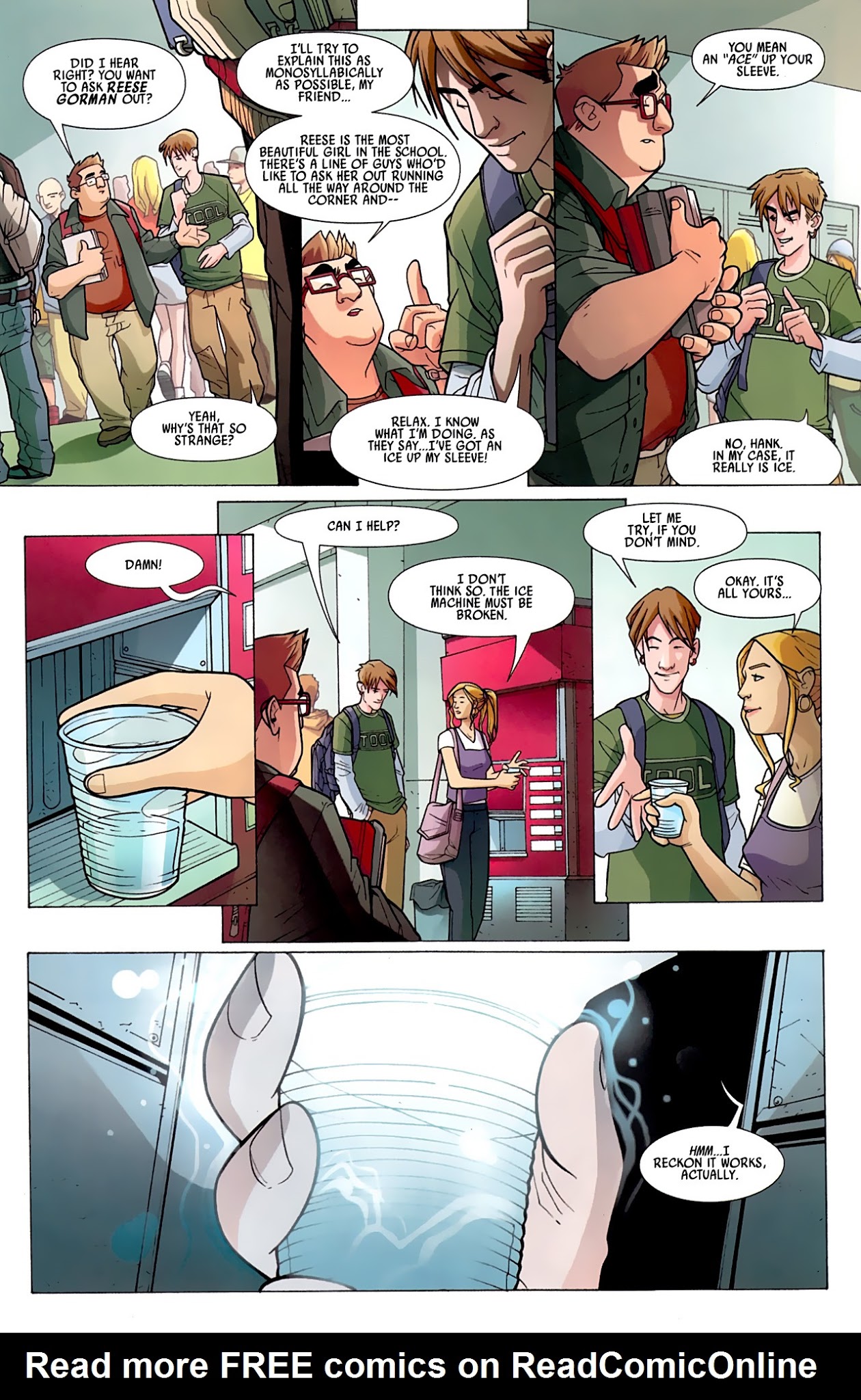 Read online X-Campus comic -  Issue #2 - 9