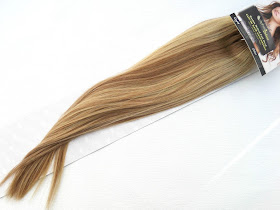 ClipHair Blonde Brown Mix Full head extensions