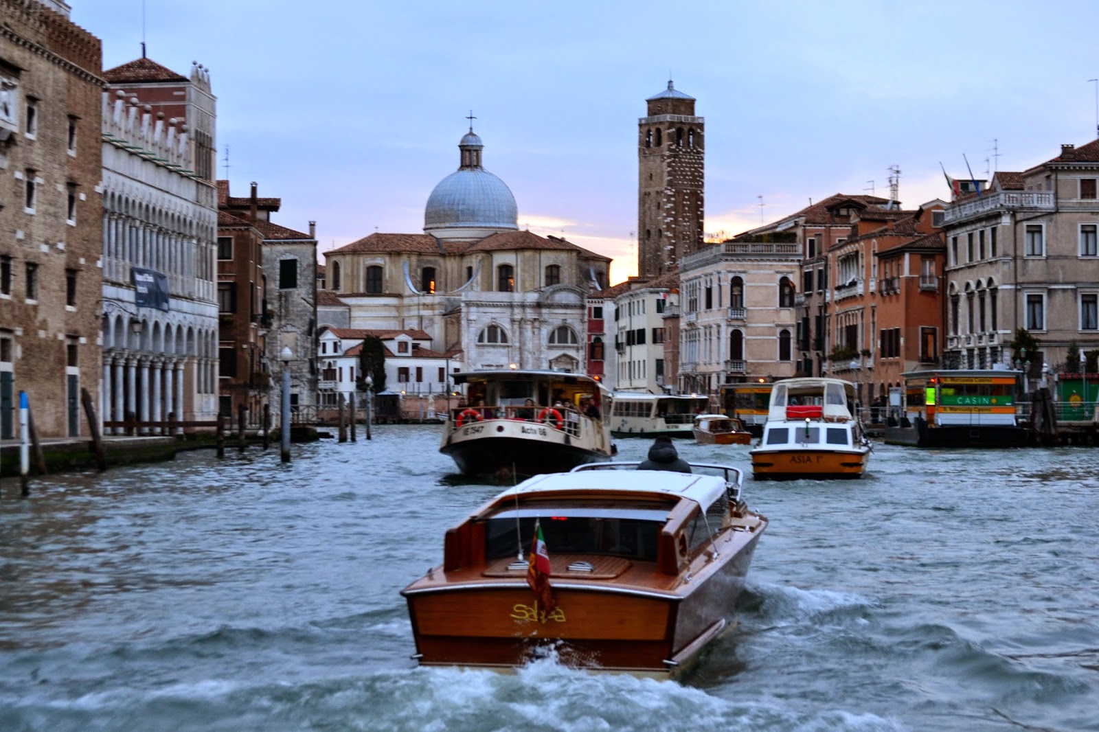 Gran canal Venecia Italia 