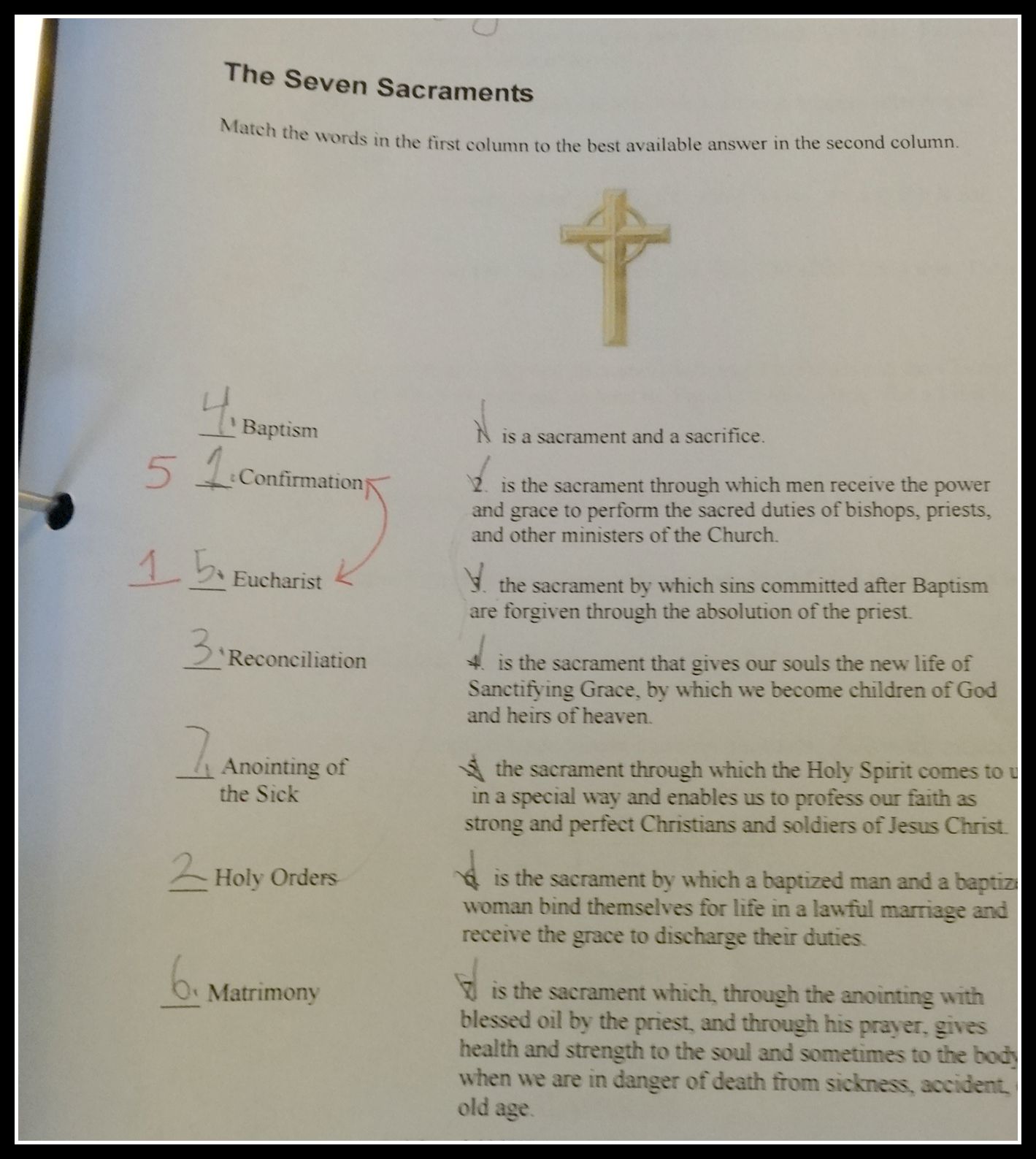 Mountain Of Grace Homeschooling Classically Catholic Memory Delta Week 2 From Ccm Is All About The Seven Sacraments So For Weeks Kids And I Talked We Did A Brief Over View Of 7