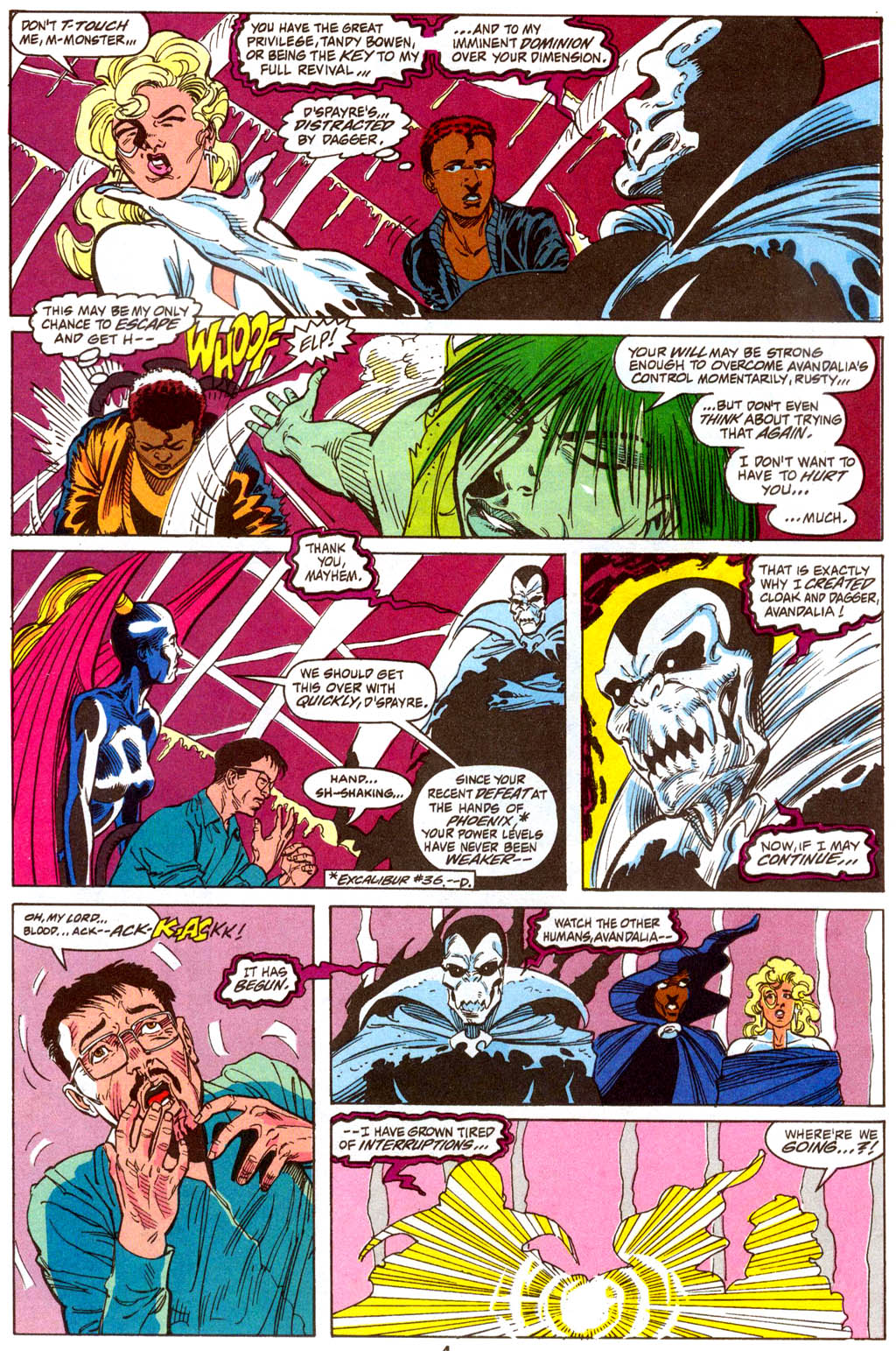 Read online Cloak and Dagger (1990) comic -  Issue #19 - 5
