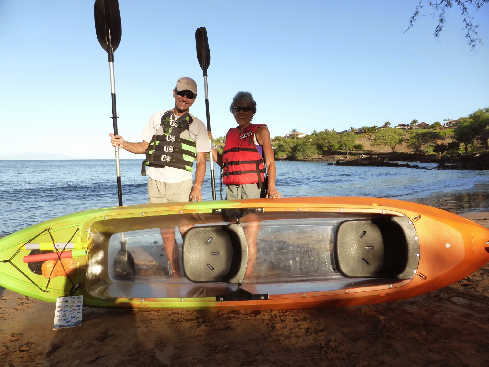 Maui Vacation Guide Clear Bottom Kayaking at Makena Landing in Maui