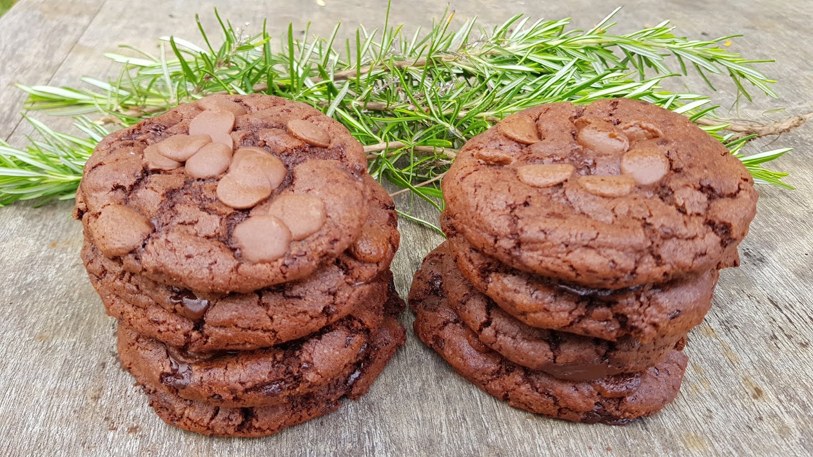 Bolachas americanas de chocolate Tipo cookies Graça Truques & Dicas