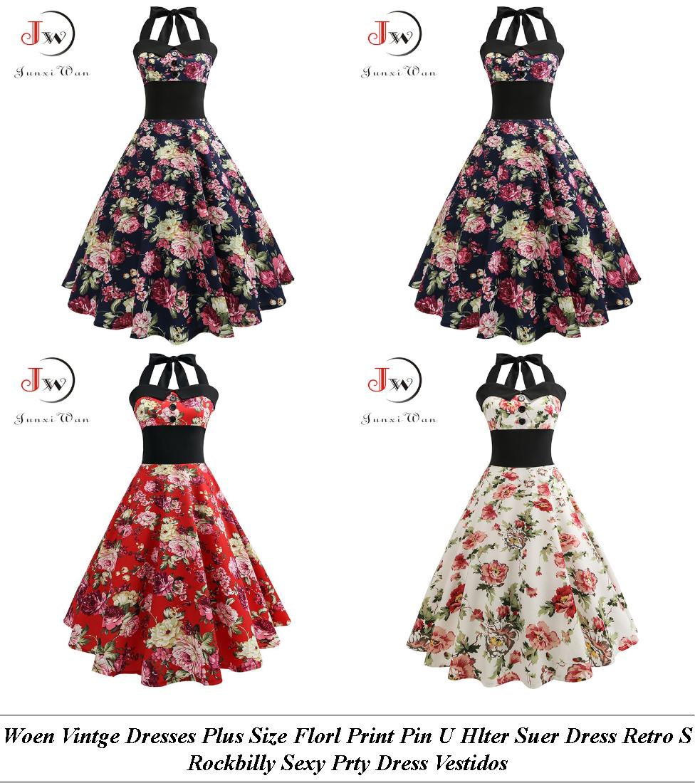 Cheap Clothes Uk Woen Vintge Dresses Plus Size Florl Print Pin U Hlter Suer Dress Retro S