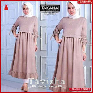 UTM070T89 Baju Tavisha Muslim Tunik UTM070T89 046 | Terbaru BMGShop