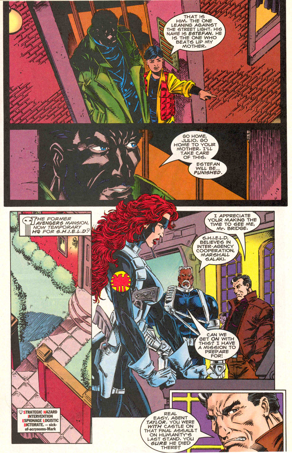 Read online Punisher (1995) comic -  Issue #17 - Dead Man Walking - 16