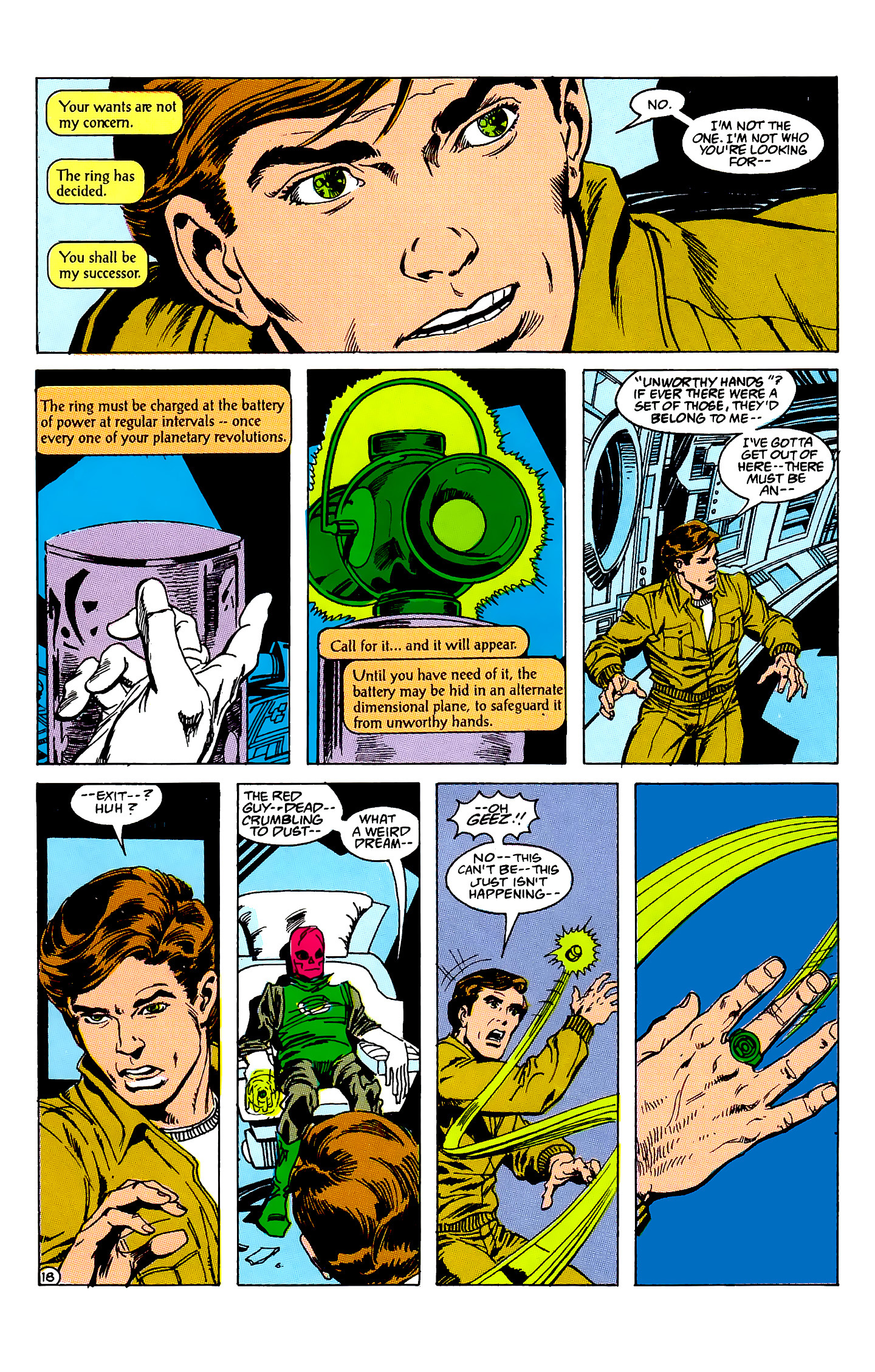 Read online Green Lantern: Emerald Dawn comic -  Issue #1 - 18