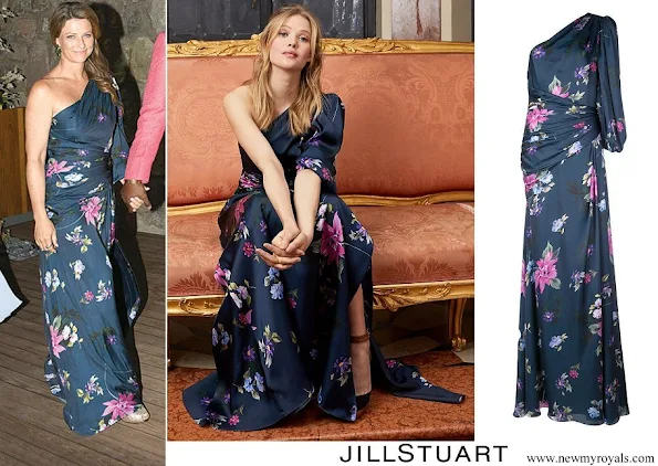 Princess Martha Louise wore Jill Stuart Oumie gown