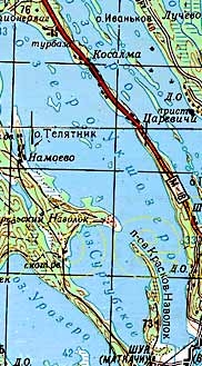 Янисъярви карта глубин фото