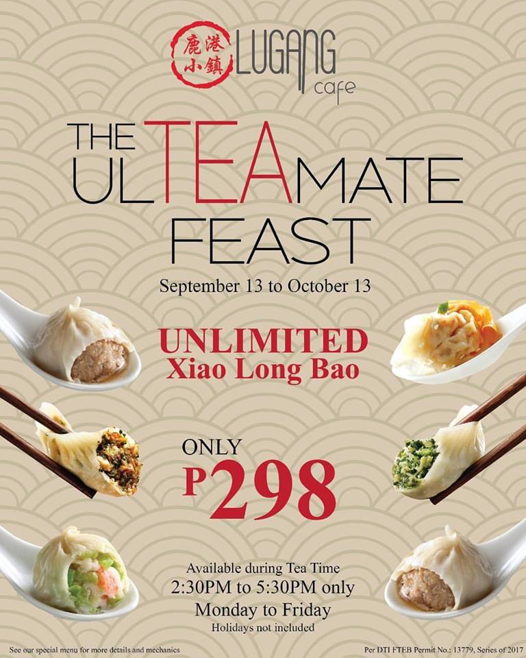 Lugang Cafe Is Promising the ULTEAMATE Feast With Unlimited Xiao Long Baos on Weekdays