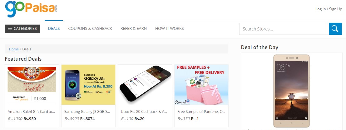Save Money while Shopping Online via GoPaisa