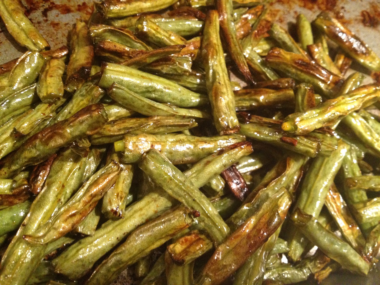 Call Me Mrs. Rapp TeriyakiRoasted Green Beans